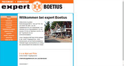 Desktop Screenshot of expertboetius.de